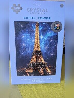 Eiffel Tower 500-Piece Crystal Edition Puzzle